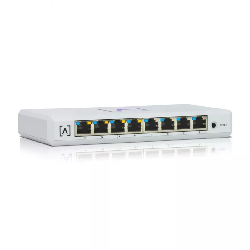 Alta Labs S8-POE netwerkswitch Managed Gigabit Ethernet (10/100/1000) Power over Ethernet (PoE) wit
