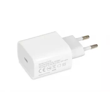 Indoor USB Type-C snellader IBOX C-37, 20W, USB-C PD 3.0, 3 A uitgang, wit