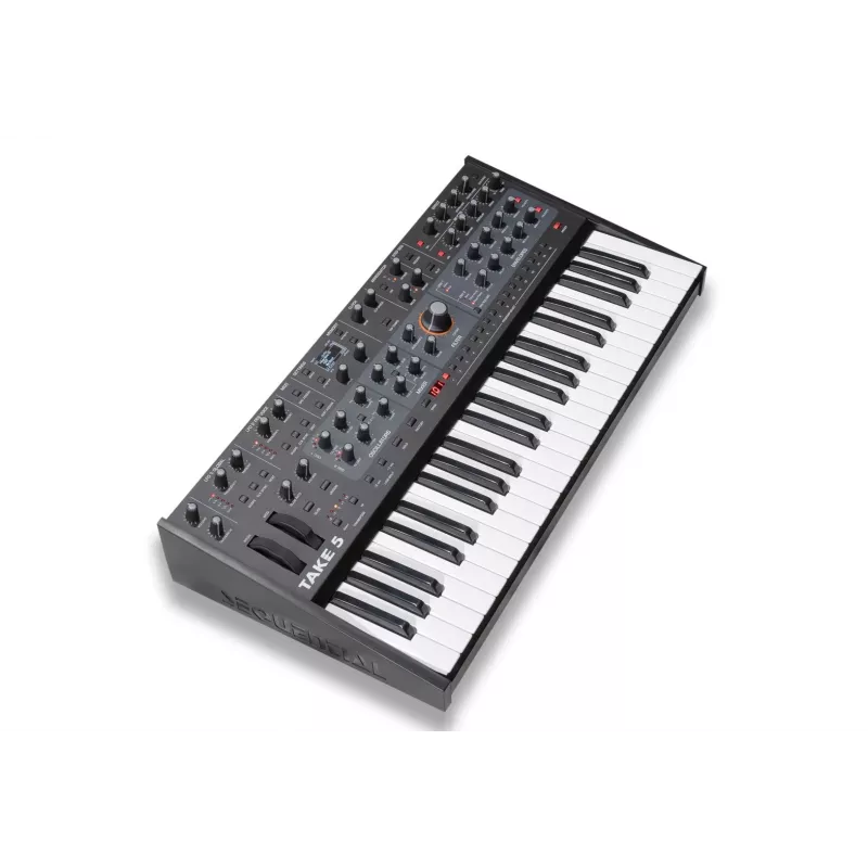Analoge polyfone synthesizer Sequential Take 5 (SEQ 3500) – hardware poly-synth