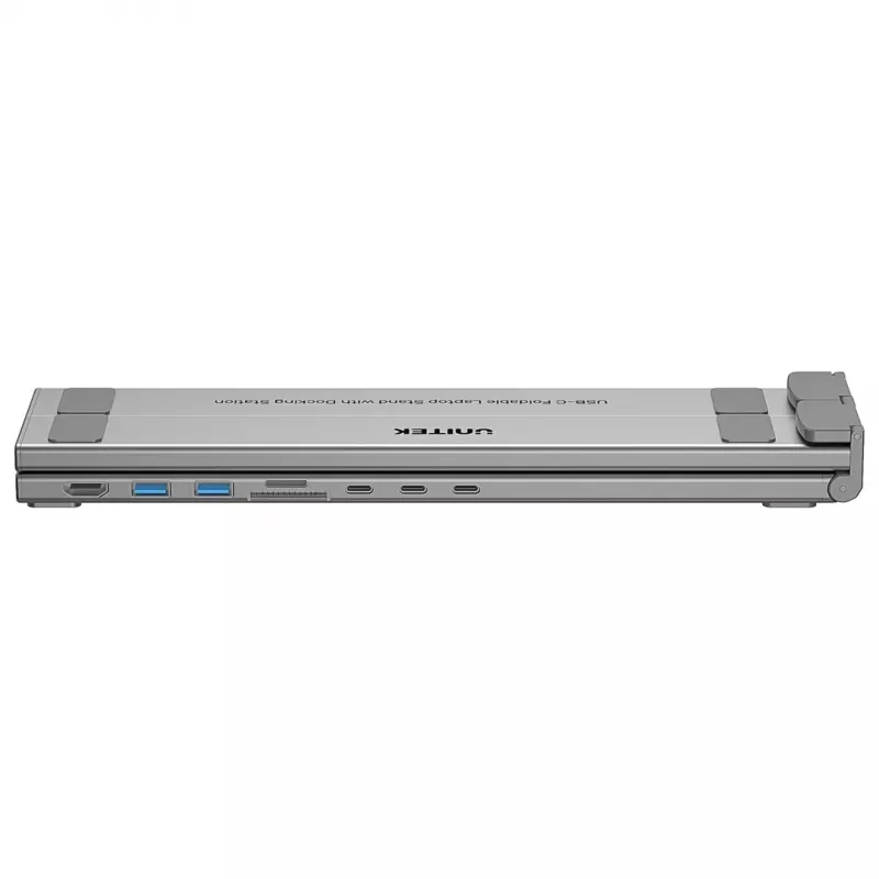 UNITEK VERSTELBARE LAPTOPSTAND + HUB
