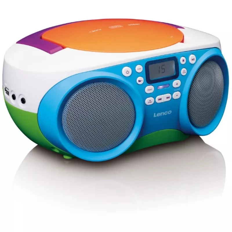 Draagbare radio Lenco SCD41 veelkleurig