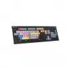 Logickeyboard LKB-EDIUS-A2PC-FR toetsenbord universeel USB AZERTY Frans zwart