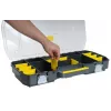 Stanley 1-97-514 klein onderdelen-/gereedschapskist zwart, transparant
