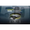 Hoofdlamp Nitecore NU50 zwart geel LED waterdicht stootvast