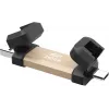 Silicon Power DS72 draagbare SSD-stick 250 GB, USB 3.2 Gen 2, USB-A/USB-C, goud