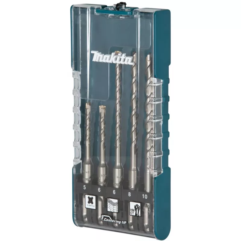 Makita E-15702 SDS-PLUS steenborenset 5-delig (E-15702)