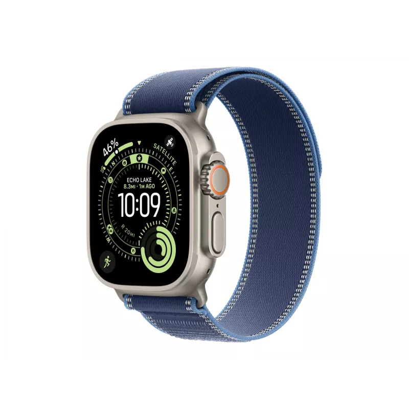 Band Apple MFT74ZM/A smartwatch blauw titanium polyester spandex nylon
