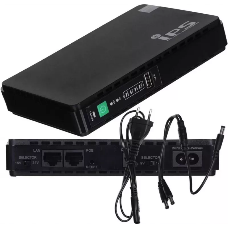 IPS ROUTERUPS-15-POE onderbrekingsvrije stroomvoorziening (UPS) 15 W