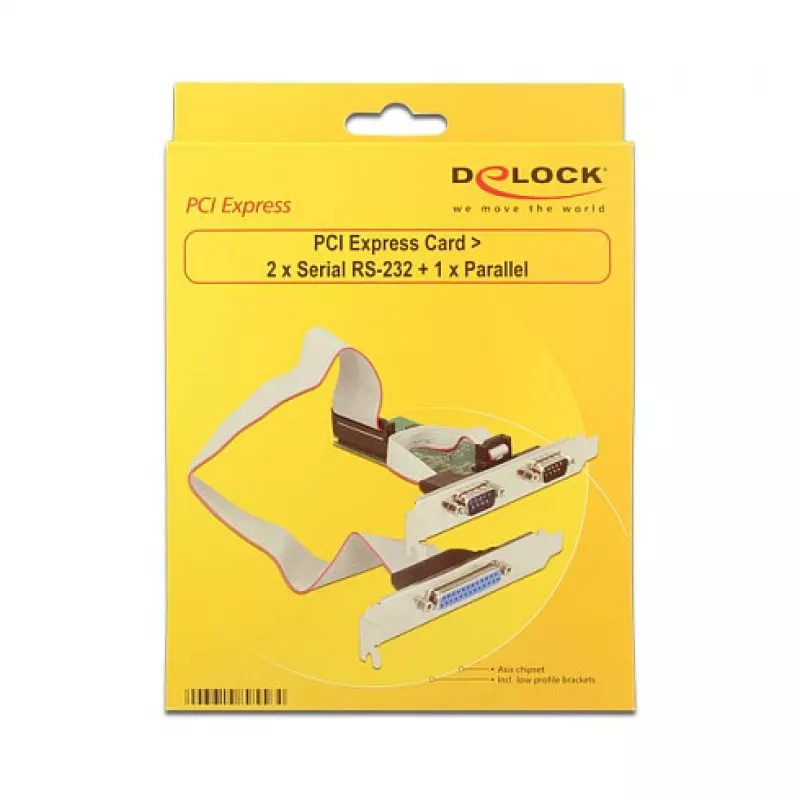 Interne parallel-seriële adapterkaart DeLOCK 89556