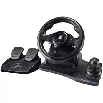 Subsonic SA5596-NG gaming controller zwart USB-stuurwiel pedalen 270°