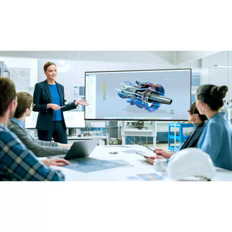 Avocor AVE-9200 - 234 cm (92 inch) diagonaal klasse E92 Series LCD-display met LED-achtergrondverlichting