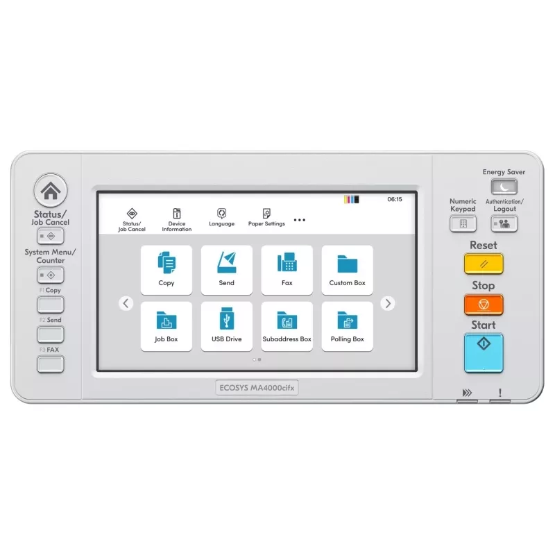 Kyocera ECOSYS MA4000cifx printer laser kleur MFP A4 40 ppm Ethernet LAN USB (SPEC)