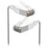 Netwerkkabel Ubiquiti UACC-Cable-Patch-EL-C6A-0.3M-W RJ-45 Cat6a 0,3 m transparant wit