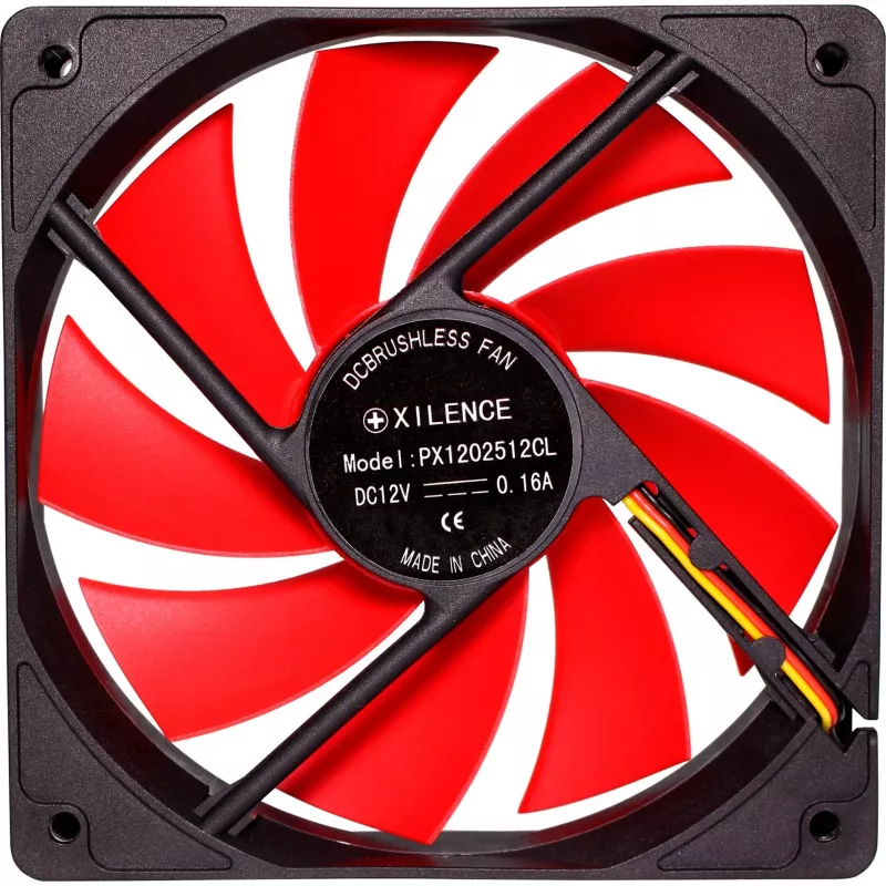 Xilence XF039 120mm rode behuizingsventilator