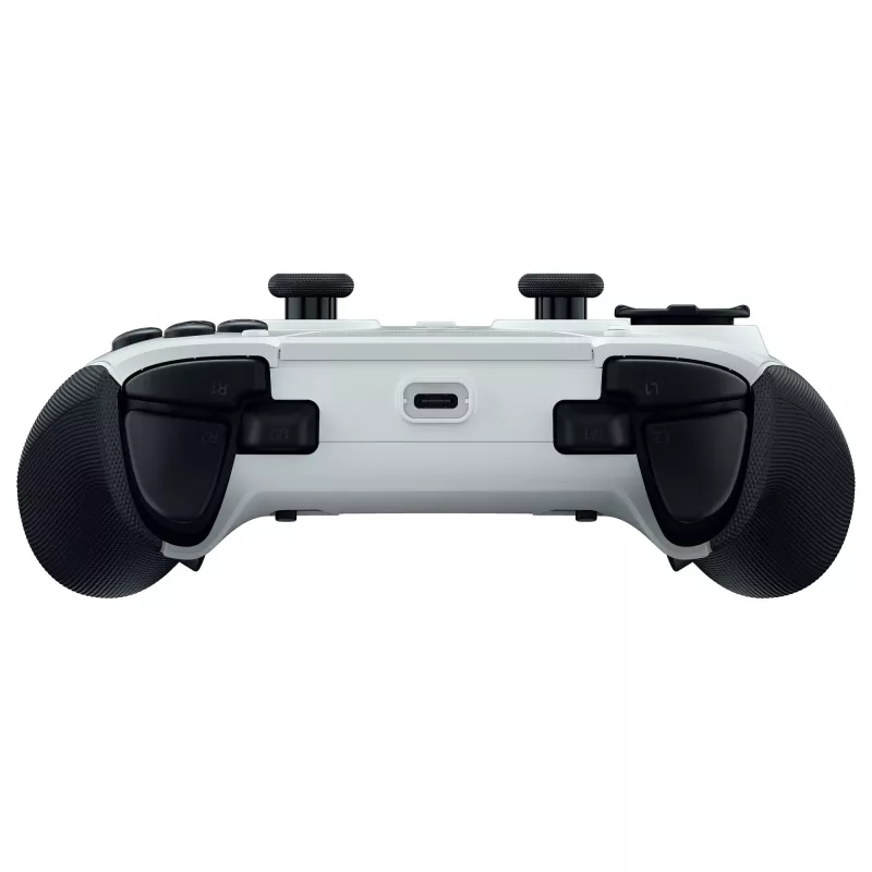 Razer Raiju V3 Pro draadloze PS5-/pc-controller, pro-knoppen, symmetrische indeling - wit
