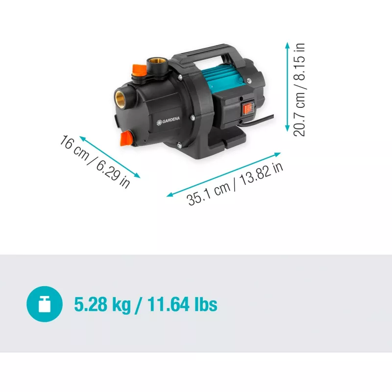 Gardena 09010-47 tuingereedschap 3000 L zwart