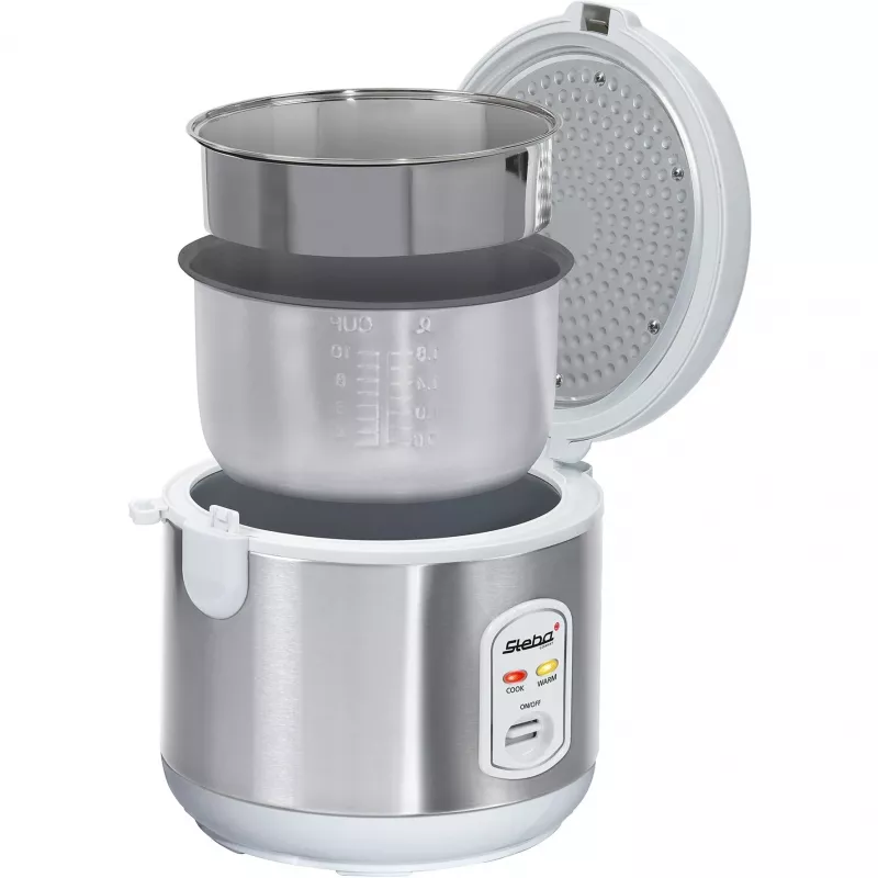 Rijstkoker Steba RK 2 3,5 L 700 W roestvrij staal wit 050200