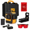 Lasernivelleerapparaat Smart 06-03015R rode straal, bereik 15 m