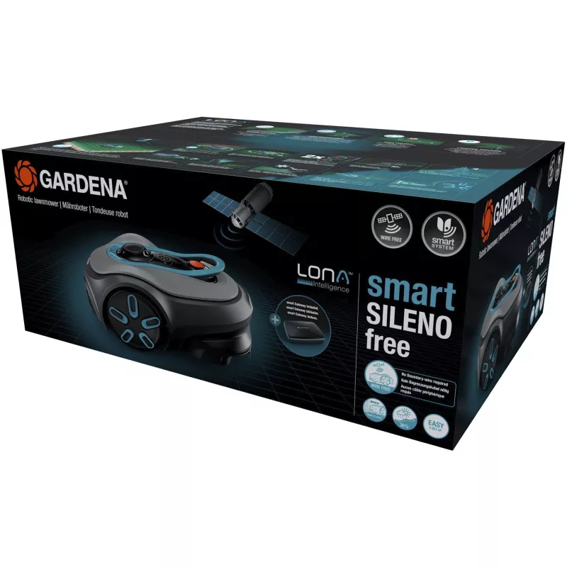 Maaierrobot Gardena smart SILENO free maximaal gazonoppervlak 1200 m² maaibreedte 16 cm