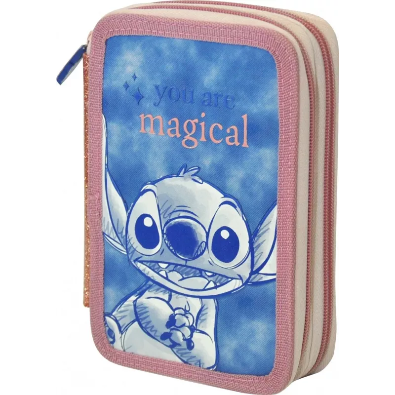 Kids Euroswan dubbellaagse schrijfwarenset in etui – ST00024