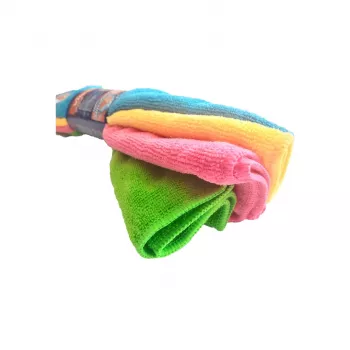 Schoonmaakdoek Vileda microvezeldoek Colors Extra Large 4 stuks