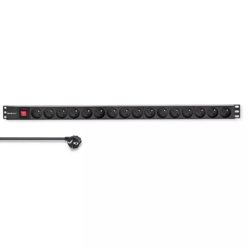 Stekkerdoos voor RACK 16A PDU, 16xFRENCH, verticaal
