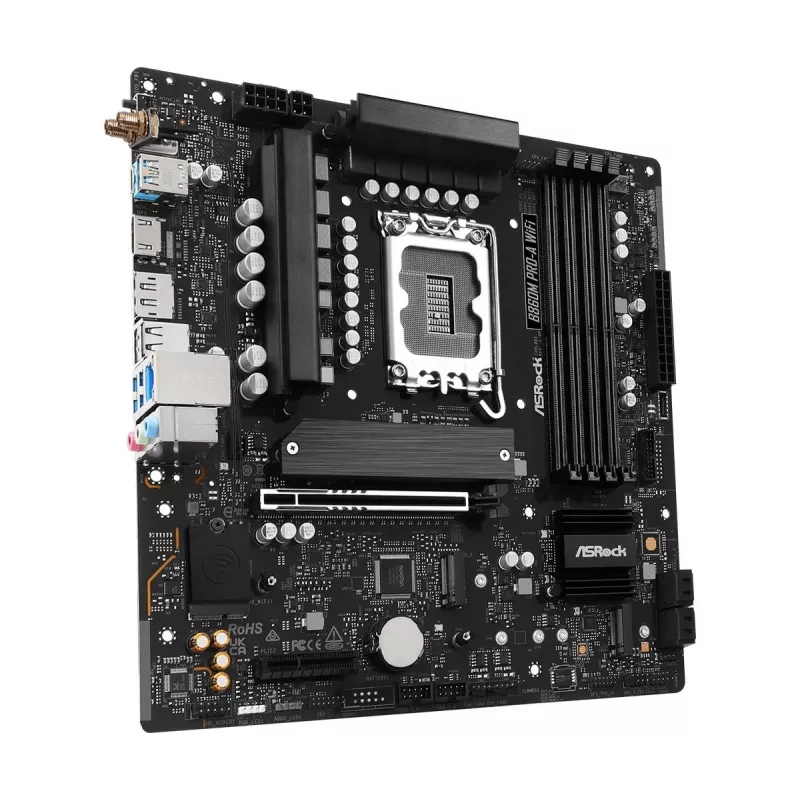 ASRock B860M Pro-A WiFi Micro-ATX moederbord
