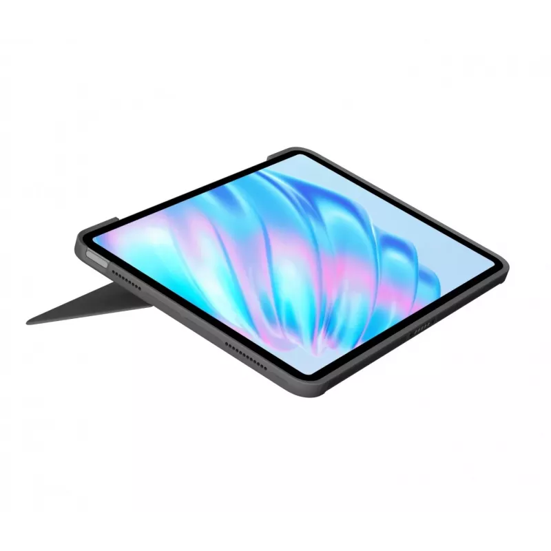 Logitech Combo Touch toetsenbord QWERTY US International grijs trackpad