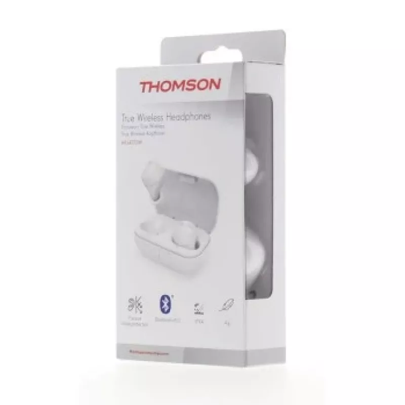 Hama WEAR7701W headset draadloos in-ear bellen/muziek Bluetooth wit