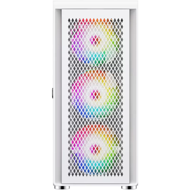 PC-behuizing Silentware Air 100 White — mid-tower ATX-compatibel, witte afwerking