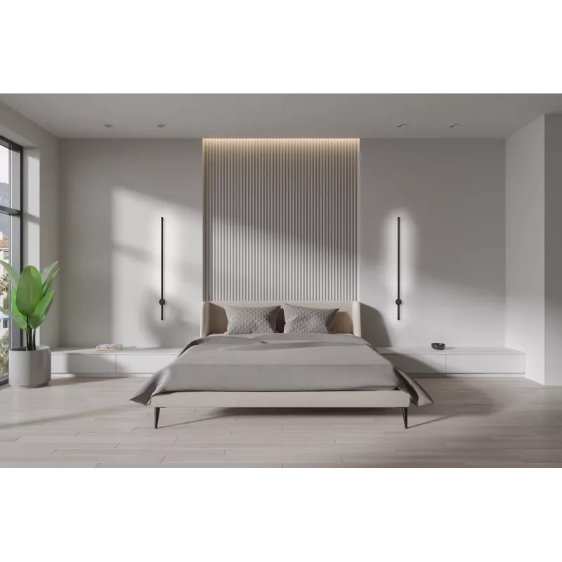 Activejet LED-wandlamp AJE-HILTON zwart NW