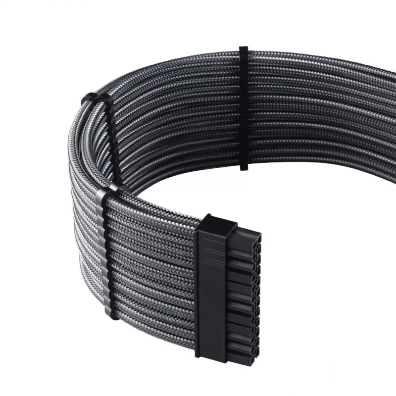 Interne netkabel Cablemod CM-PCSI-FKIT-NKC-R carbon betrouwbare stroomvoorziening