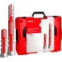 L-BOXX 102 DuoPower, universele plug lichtgrijs/rood, 910-delig