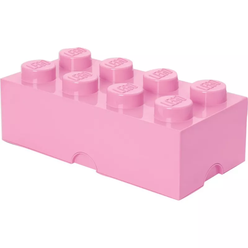 LEGO opbergsteen 8 roze, opbergbox roze