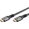Plus High-Speed HDMI-kabel met Ethernet, 4K @ 60Hz (grijs, 15 meter)