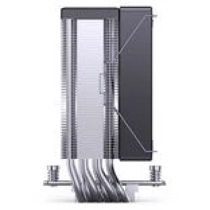 Jonsbo CR-1000MAX CPU-koeler, 120 mm - zwart