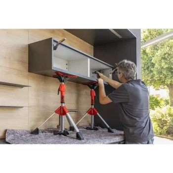 Plafond- en montagesteun Bessey STE90 verstelbaar 575–910 mm met pomphendel