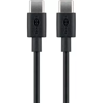 Goobay 51243 USB-kabel 2 m USB 2.0 USB-C zwart (51243)
