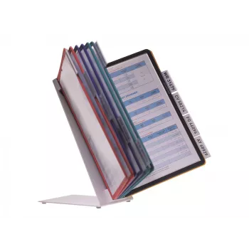 Documenten-display-carrousel bureau staand A4 Durable VARIO