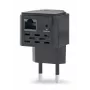 Netwerk-repeater GEMBIRD WNP-RP300-03-BK, 300 Mbps, 2,4 GHz, 802.11g, 1x RJ-45, interne 3 dBi antenne, AC 100–240V