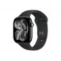 Apple Watch Series 11 | Smartwatch | GPS (satelliet) | LTPO OLED Always-On Retina | waterdicht | Jet Black