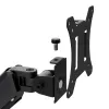 Monitorbeugel MACLEAN MC-135 gasdrukveer voor 17-inch–32-inch beeldschermen, belasting 2–10 kg, zwart