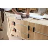 Bessey UniKlamp UK100 lijmklem, 1000 mm lengte, 80 mm uitlading, zwart/rood