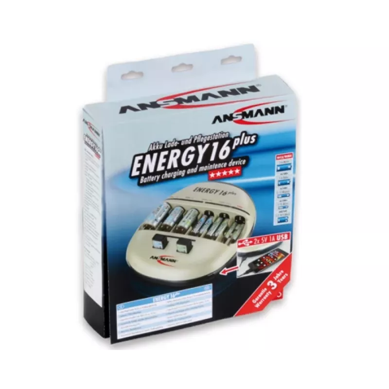 Indoor-accuoplader Ansmann Energy 16+