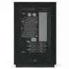 Mini ITX/ATX pc-behuizing ssupd Meshroom D (CS-MRD-BK-1) — compacte zwarte behuizing met mesh-panelen