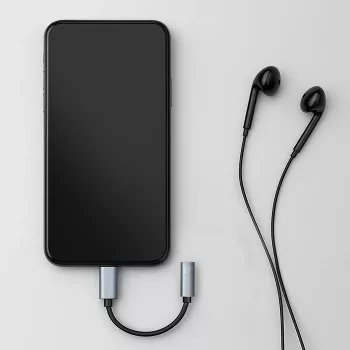 Adapter USB-C naar 3,5mm jack 10cm