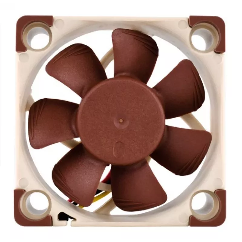 Noctua NF-A4x10 5V 40 mm behuizingsventilator, 40x40x10 mm, 5 V, 4500 RPM, 17,9 dB, SSO2, beige/bruin