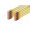 Digitus DK-1644-030-Y-10 CAT 6 S/FTP patchkabel 3 m, geel, 10-pack