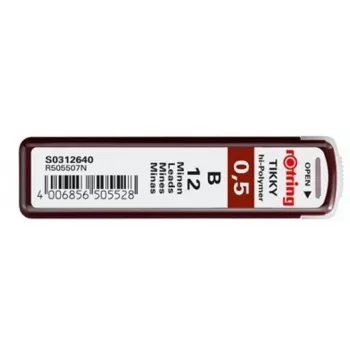 Minenerst Rotring polymeer-minen B 0,5 mm S0312640