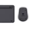 Multi-device toetsenbord- en muisset zwart grijs